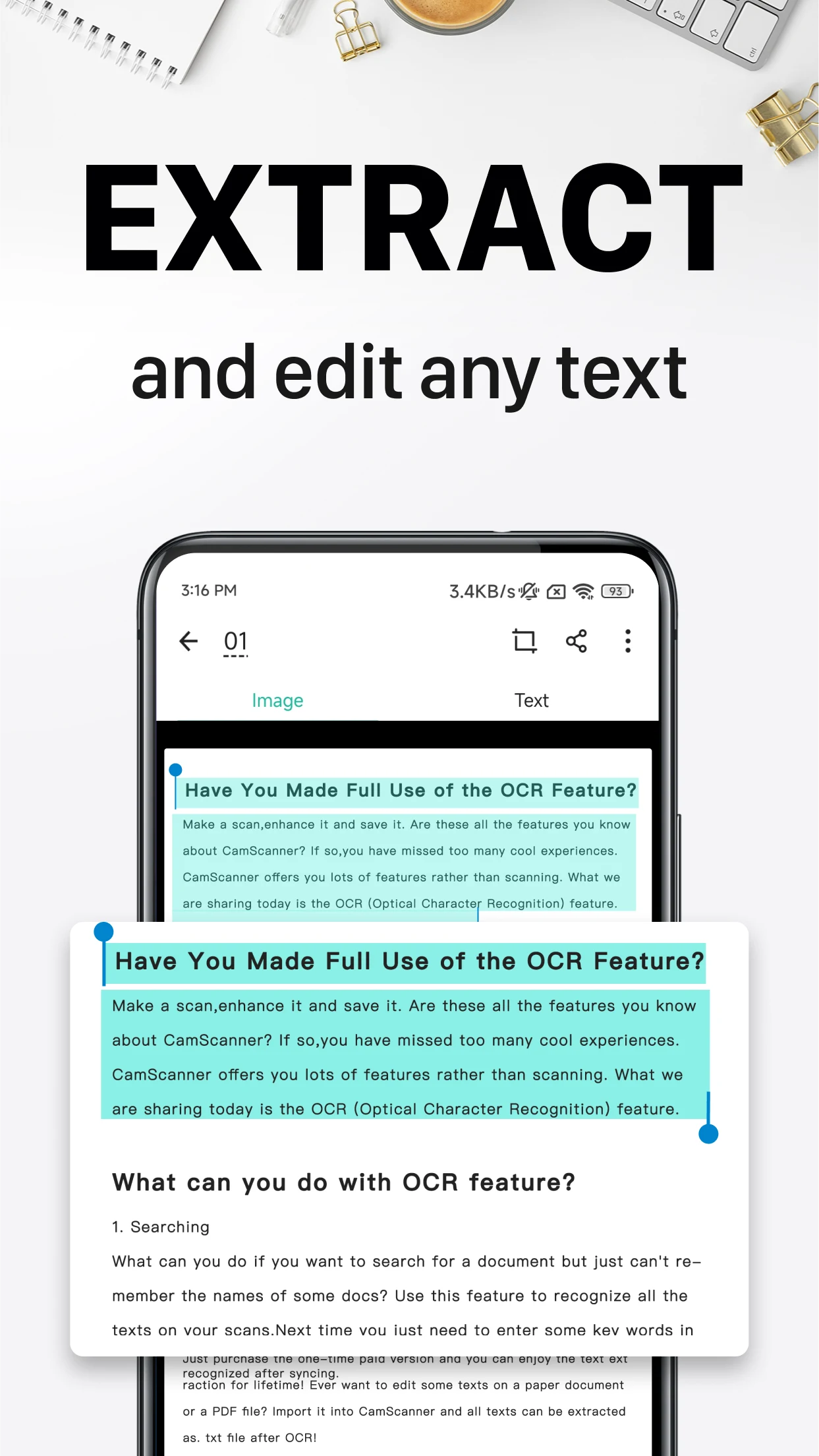CamScanner- scanner, PDF maker screenshot